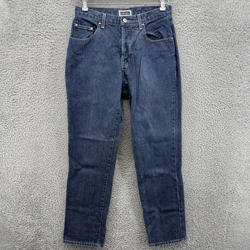 Vintage Xhilaration Women's 9 Mid Rise Tapered Rise Blue Denim Jeans